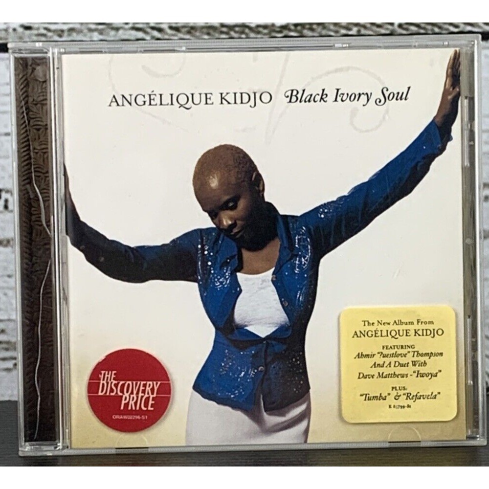 Angélique Kidjo - Black Ivory Soul (CD, 2002) w/ Hype Sticker